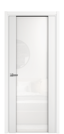 Дверь межкомнатная Vario 11 Цвет Белый Покрытие Эмаль  Наличник L 50 Цена 49725