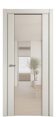 Дверь межкомнатная Vario 11 Цвет Дымчатый Покрытие Эмаль  Наличник L 75 Цена 45075