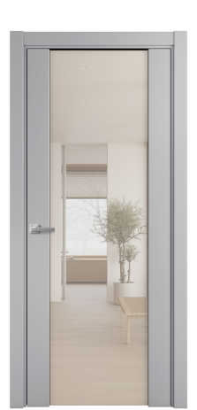 Дверь межкомнатная Vario 11 Цвет Галечный Покрытие Эмаль  Наличник L 75 Цена 45075
