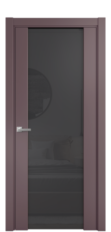 Дверь межкомнатная Vario 11 Цвет Лиловый Покрытие Эмаль  Наличник L 75 Цена 45575