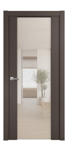 Дверь межкомнатная Vario 11 Цвет Коричневый Покрытие Эмаль  Наличник L 75 Цена 45075