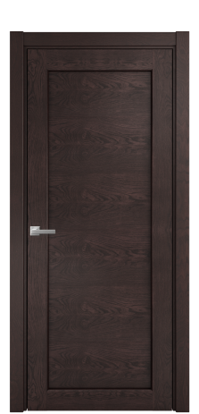 Дверь межкомнатная Strada 01 Цвет Мореный Дуб Покрытие Шпон натуральный  Наличник L 75 Цена 45050