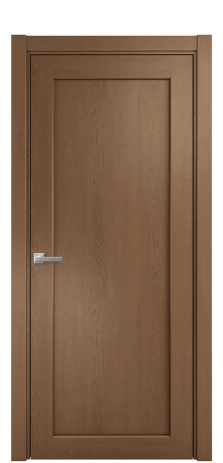 Дверь межкомнатная Strada 01 Цвет Дуб Темный Покрытие Шпон натуральный  Наличник L 75 Цена 42000