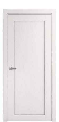 Дверь межкомнатная Strada 01 Цвет Ясень Крем Покрытие Шпон крашеный  Наличник L 75 Цена 39250