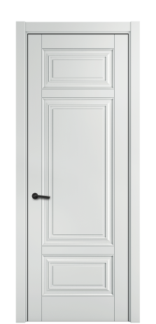 Дверь межкомнатная Элеганс 4 Цвет Облачный Покрытие ЭМАЛИ Эмаль Наличник L 75 Цена 51628