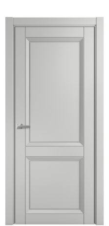 Дверь межкомнатная Belluno 2 Цвет Телегрей Покрытие Эмаль  Наличник L 75 Цена 52375