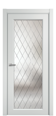 Дверь межкомнатная Stripe 1 Цвет Облачный Покрытие Эмаль  Наличник L 75 Цена 41515