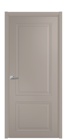 Дверь межкомнатная Stripe 2 Цвет Какао Покрытие Эмаль  Наличник L 50 Цена 43325