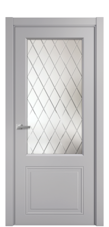 Дверь межкомнатная Stripe 2 Цвет Галечный Покрытие Эмаль  Наличник L 75 Цена 40730