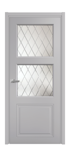 Дверь межкомнатная Stripe 3 Цвет Галечный Покрытие Эмаль  Наличник L 50 Цена 46443