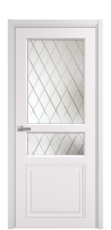 Дверь межкомнатная Stripe 4 Цвет Крем Покрытие Эмаль  Наличник L 50 Цена 43798