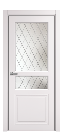 Дверь межкомнатная Stripe 4 Цвет Крем Покрытие Эмаль  Наличник L 75 Цена 39698