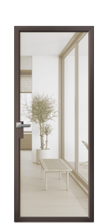 Дверь межкомнатная Фрейм 01 Цвет Антик Покрытие Алюминий  Наличник Скрытый короб Цена 76620