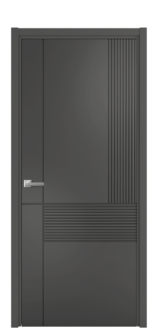 Дверь межкомнатная Mezzo 13 Цвет Пудра Покрытие Эмаль  Наличник L 50 Цена 42475