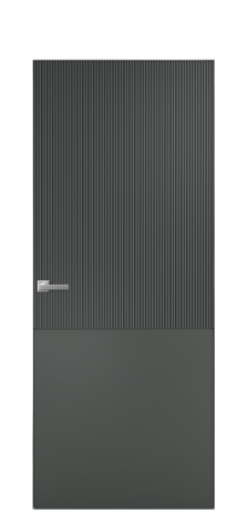 Дверь межкомнатная Бриз 5 Цвет Пихтовый Покрытие Эмаль  Наличник Скрытый короб хром Цена 60593