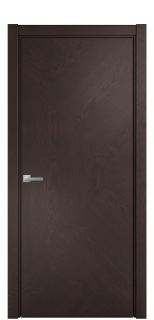 Дверь межкомнатная Unit 08 Цвет Мореный Дуб Покрытие Шпон натуральный  Наличник L 75 Цена 58500