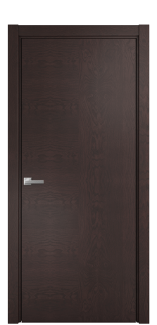 Дверь межкомнатная Unit 09 Цвет Мореный Дуб Покрытие Шпон натуральный  Наличник L 75 Цена 54600