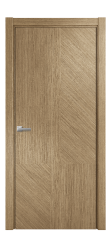 Дверь межкомнатная Юнит 11 Цвет Дуб Янтарь Покрытие Шпон масло  Наличник L 75 Цена 60675