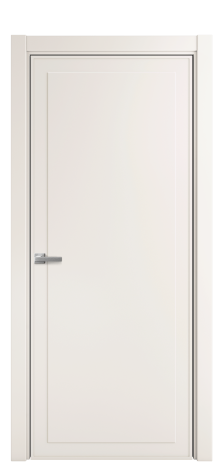 Дверь межкомнатная Line 5 Цвет Молочный Покрытие Эмаль  Наличник L 75 Цена 40674