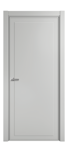 Дверь межкомнатная Line 5 Цвет Телегрей Покрытие Эмаль  Наличник L 75 Цена 40674