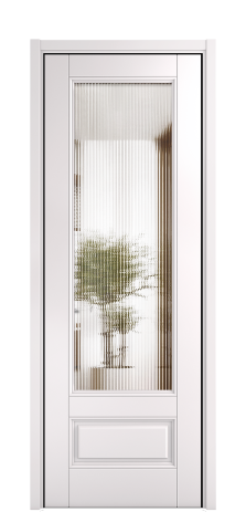 Дверь межкомнатная Савона Слот 2B Цвет Крем Покрытие ЭМАЛИ Эмаль Наличник L 50 Цена 86241